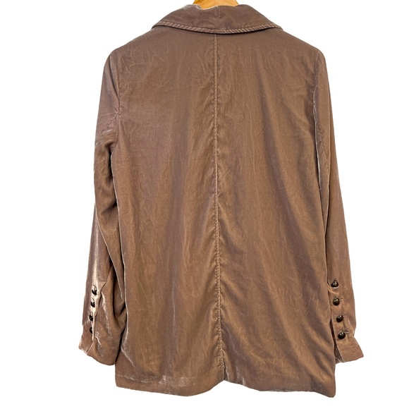Free People Yesterday’s Muse Velvet Jacket - size small - Picture 4 of 11